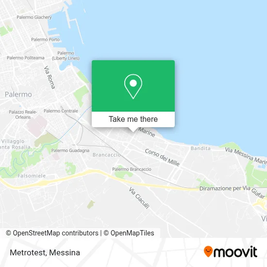 Metrotest map
