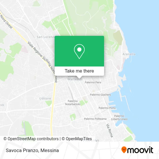 Savoca Pranzo map