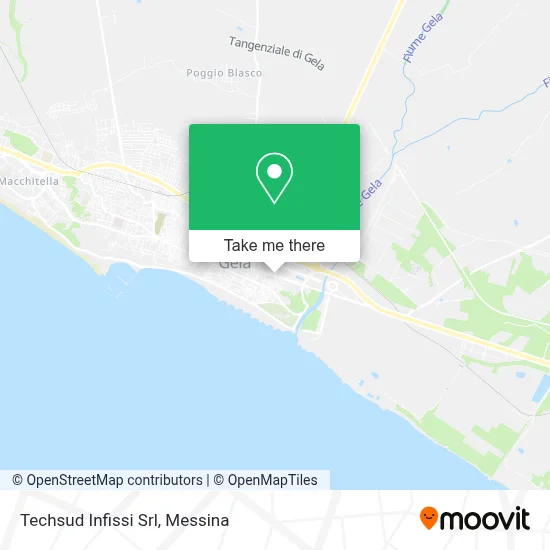 Techsud Infissi Srl map