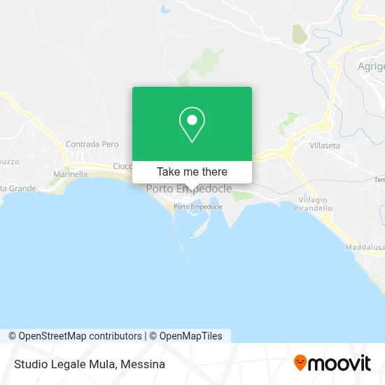 Studio Legale Mula map