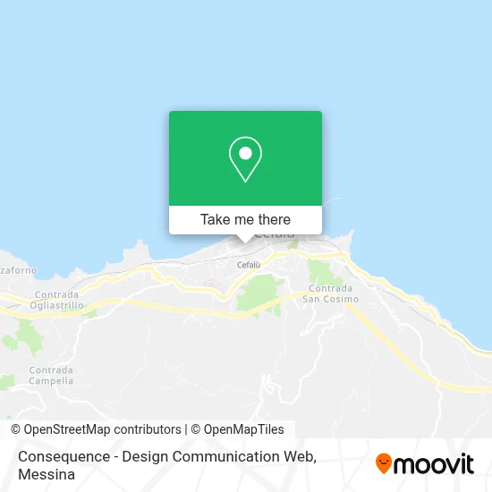 Consequence - Design Communication Web map