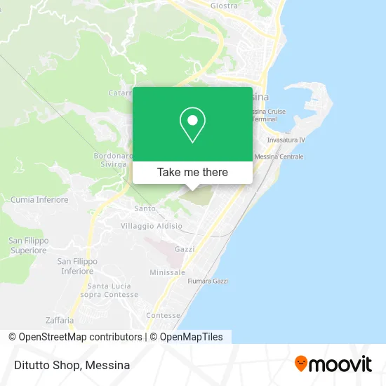 Ditutto Shop map