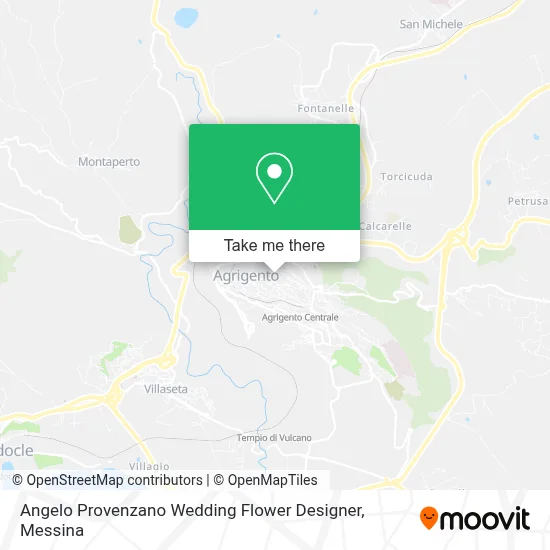 Angelo Provenzano Wedding Flower Designer map