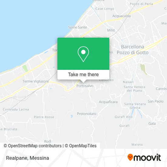 Realpane map