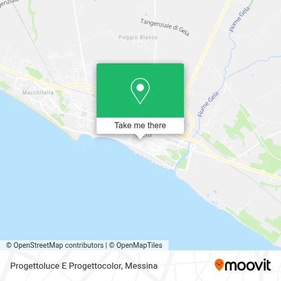 Progettoluce E Progettocolor map