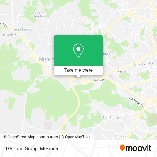 D'Antoni Group map