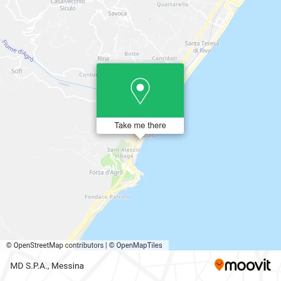 MD S.P.A. map