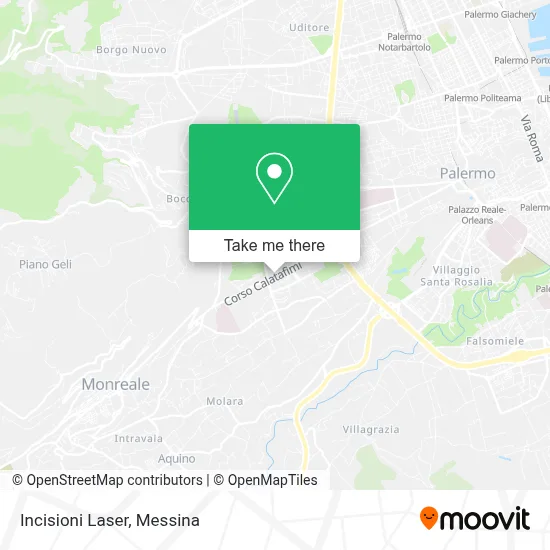 Incisioni Laser map