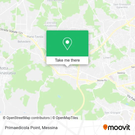 Primaedicola Point map
