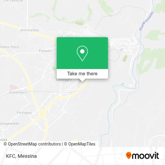 KFC map