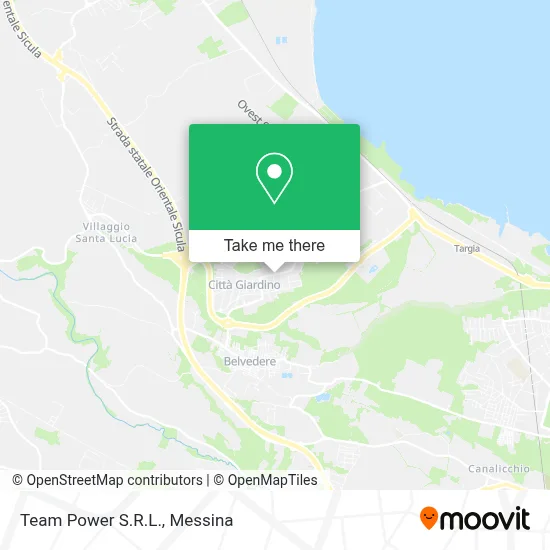 Team Power S.R.L. map