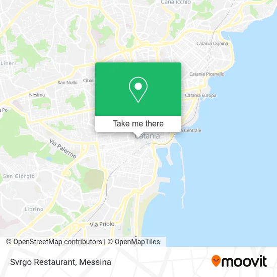 Svrgo Restaurant map