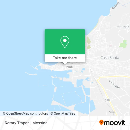 Rotary Trapani map