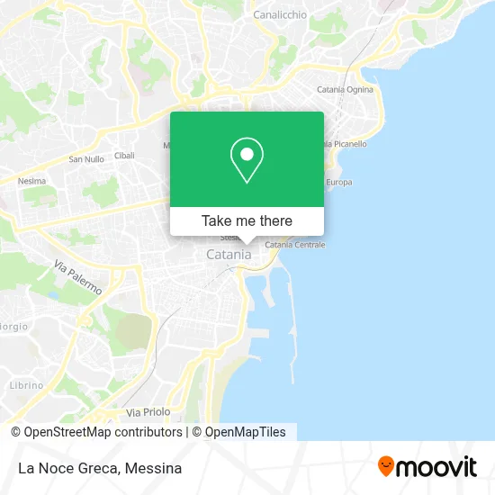 La Noce Greca map