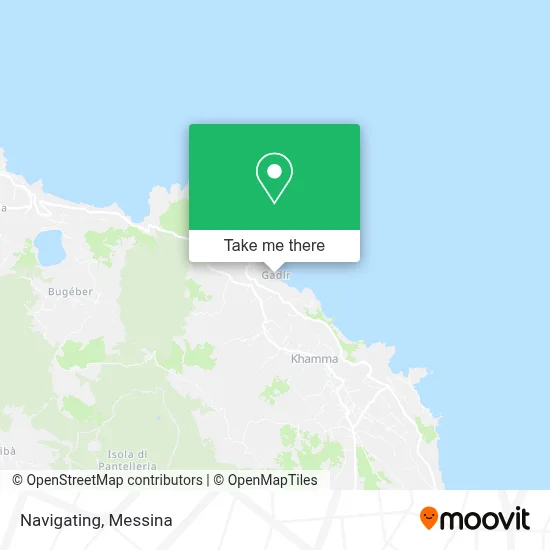 Navigating map