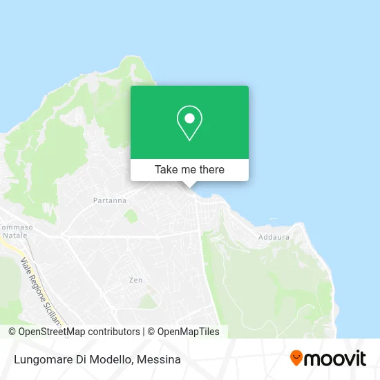 Lungomare Di Modello map