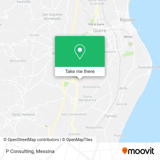 P Consulting map