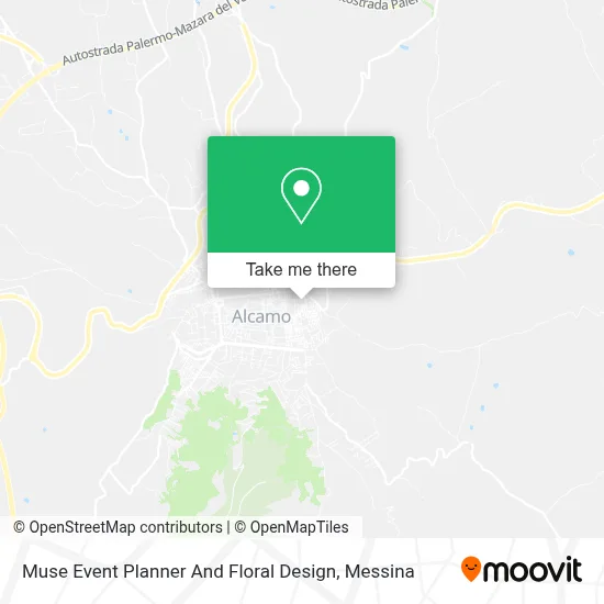 Muse Event Planner And Floral Design map