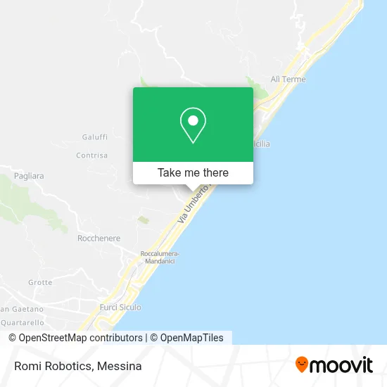Romi Robotics map