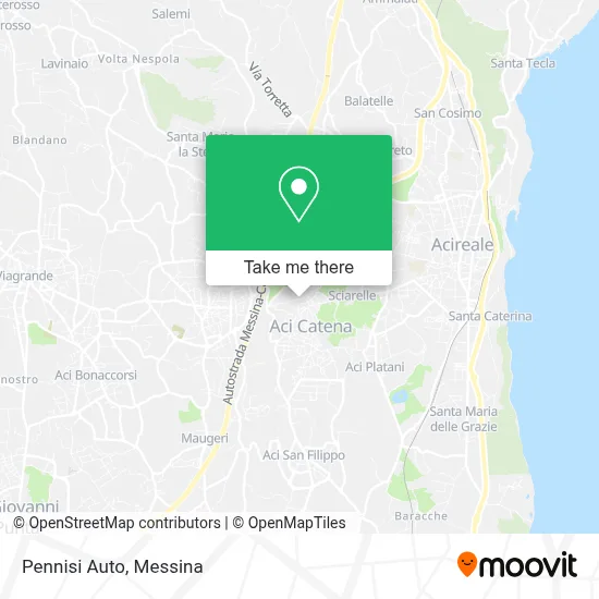 Pennisi Auto map