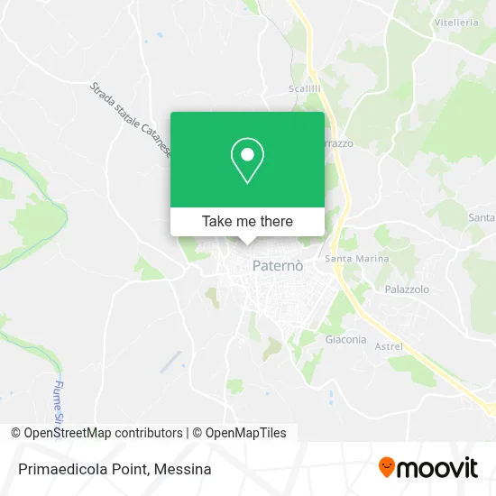 Primaedicola Point map