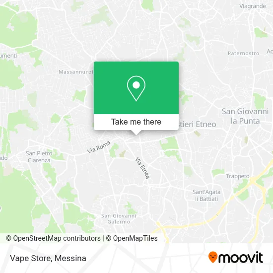 Vape Store map