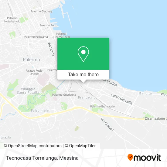 Tecnocasa Torrelunga map