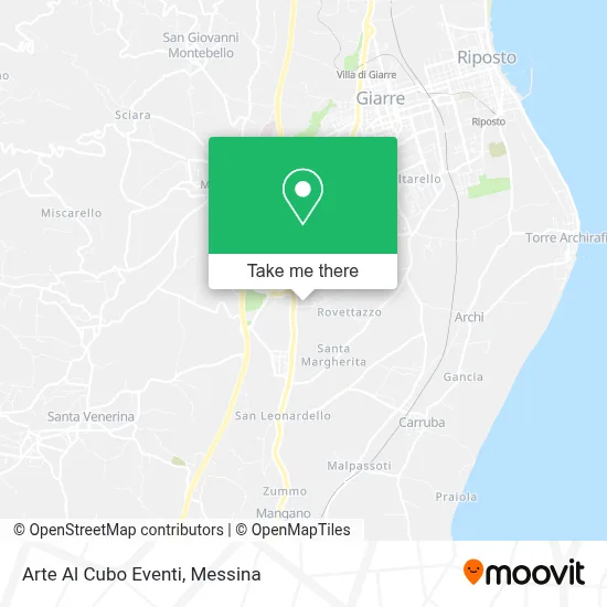 Arte Al Cubo Eventi map