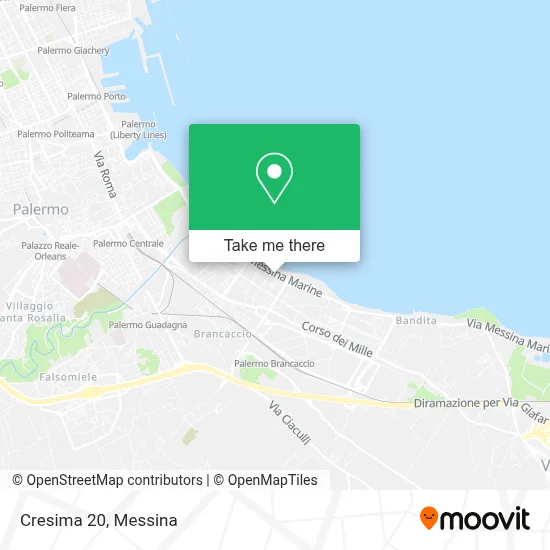 Cresima 20 map