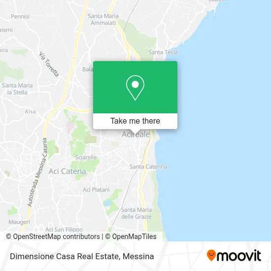 Dimensione Casa Real Estate map