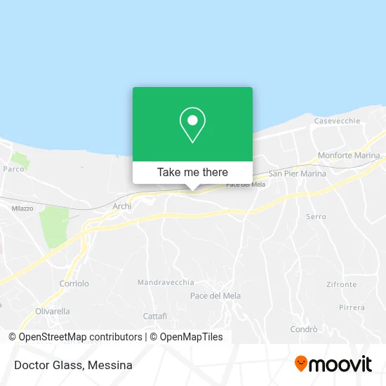 Doctor Glass map