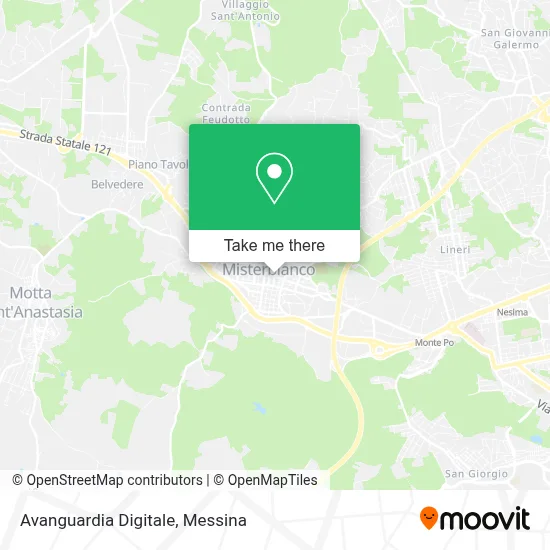 Avanguardia Digitale map