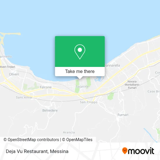 Deja Vu Restaurant map