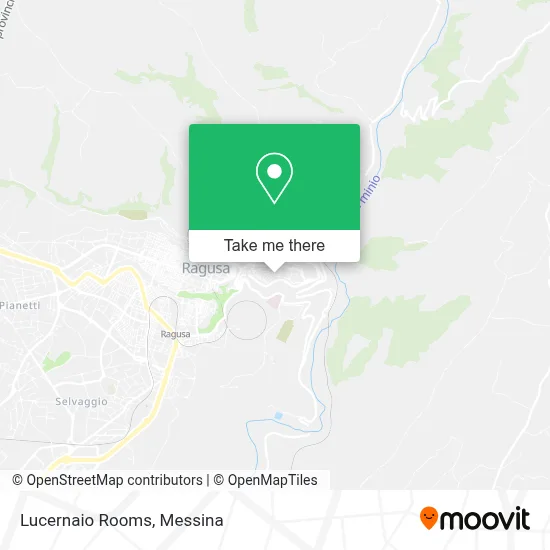 Lucernaio Rooms map