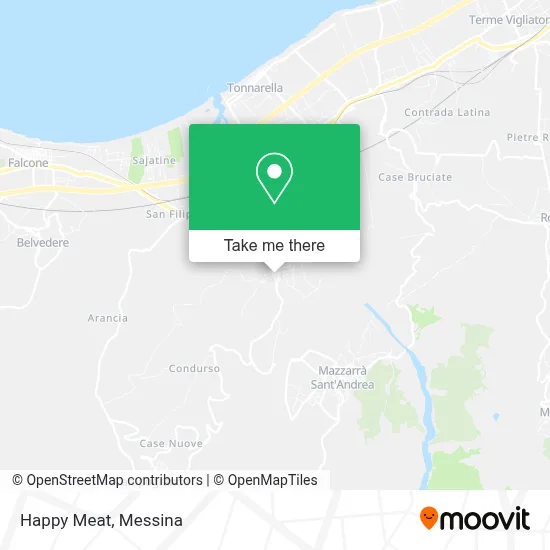 Happy Meat map