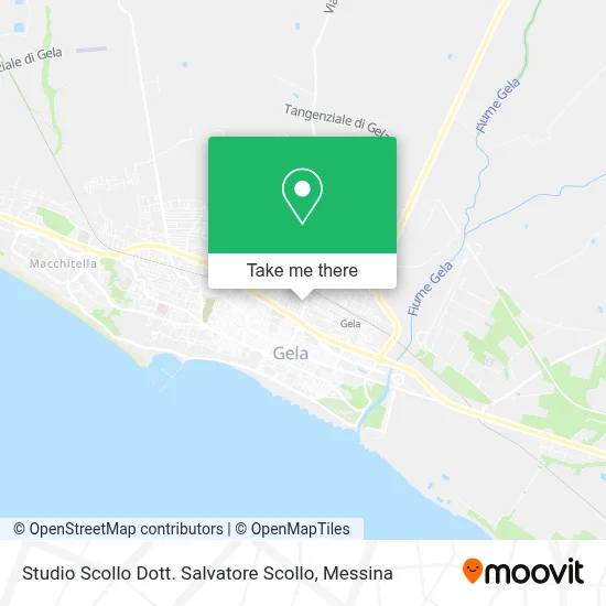 Studio Scollo Dott. Salvatore Scollo map
