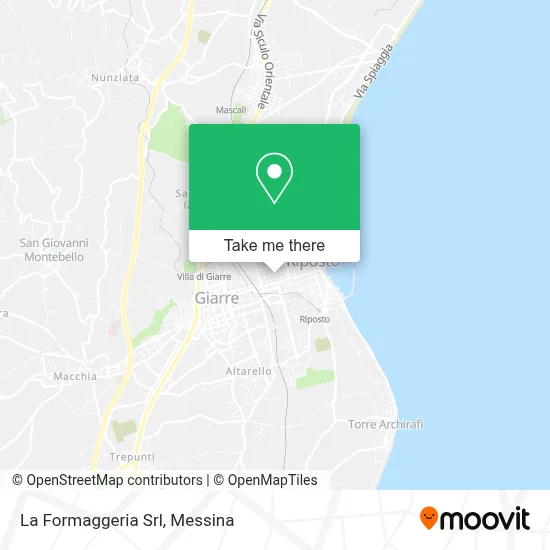 La Formaggeria Srl map