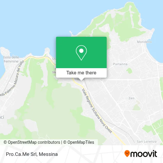 Pro.Ca.Me Srl map