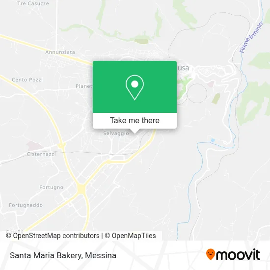 Santa Maria Bakery map