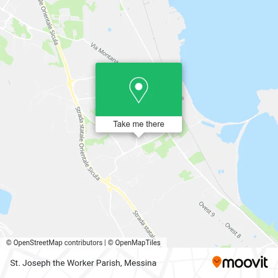 St. Joseph the Worker Parish map