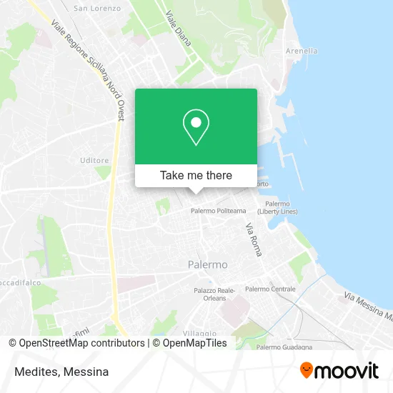 Medites map