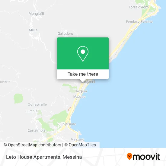 Leto House Apartments map