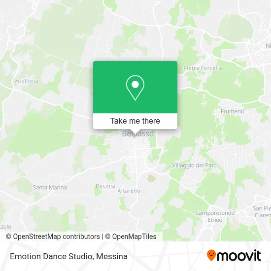 Emotion Dance Studio map