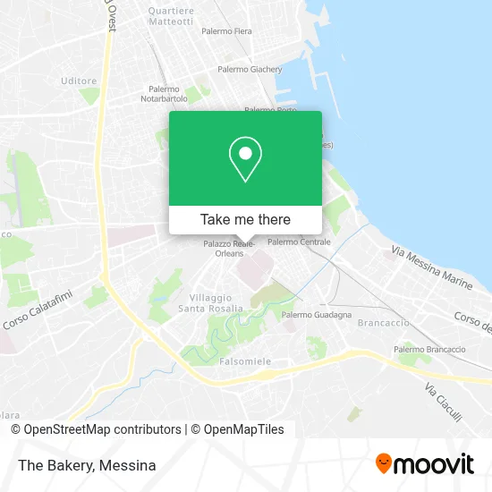 The Bakery map