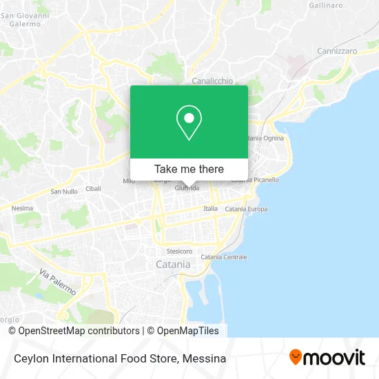 Ceylon International Food Store map
