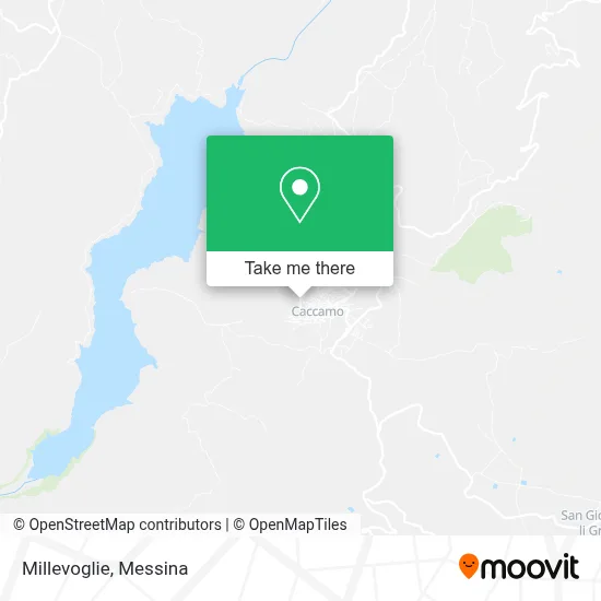 Millevoglie map