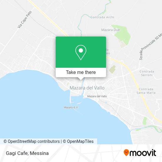 Gagi Cafe map