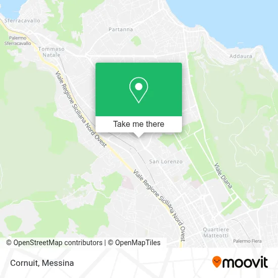 Cornuit map
