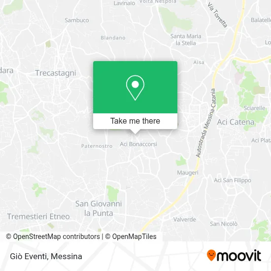 Giò Eventi map