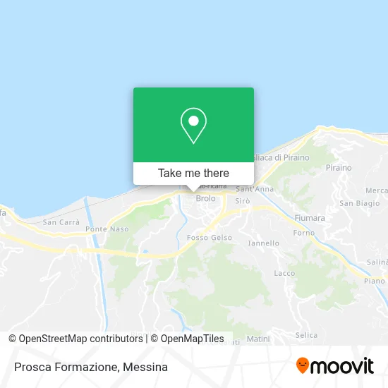 Prosca Formazione map